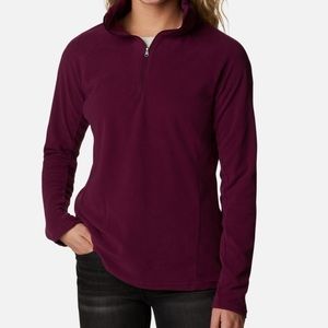 NEW Columbia quarter zip xs